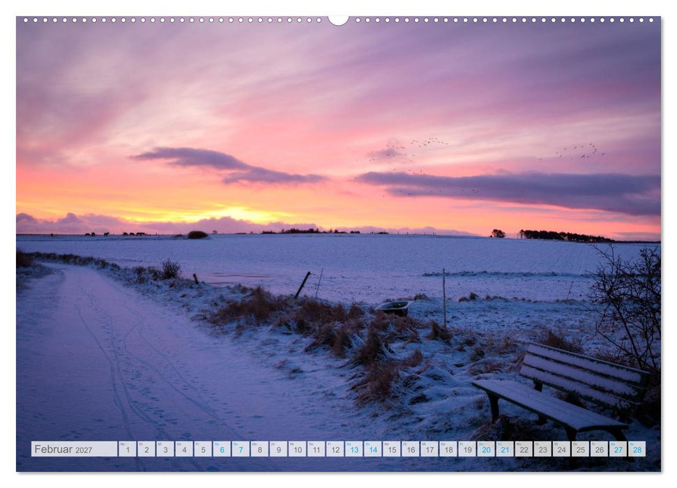 Durchatmen, entspannen und geniessen auf AMRUM Fantastische Stimmungsbilder (CALVENDO Premium Wandkalender 2027)