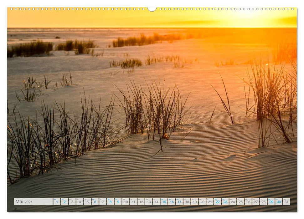 Durchatmen, entspannen und geniessen auf AMRUM Fantastische Stimmungsbilder (CALVENDO Premium Wandkalender 2027)