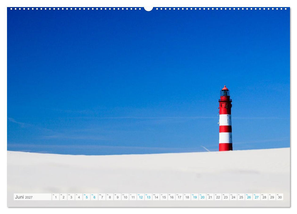 Durchatmen, entspannen und geniessen auf AMRUM Fantastische Stimmungsbilder (CALVENDO Premium Wandkalender 2027)