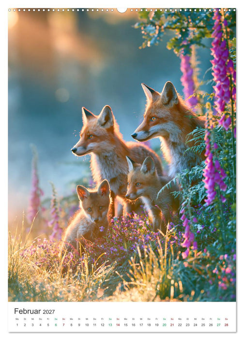 Wunder der Wildnis (CALVENDO Premium Wandkalender 2027)