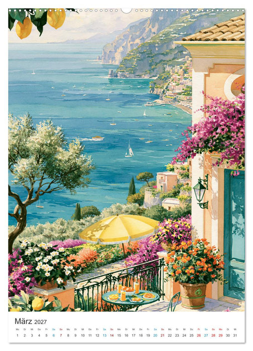 Farben des Südens (CALVENDO Wandkalender 2027)