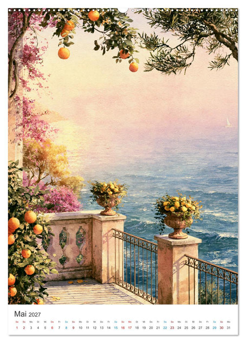 Farben des Südens (CALVENDO Wandkalender 2027)