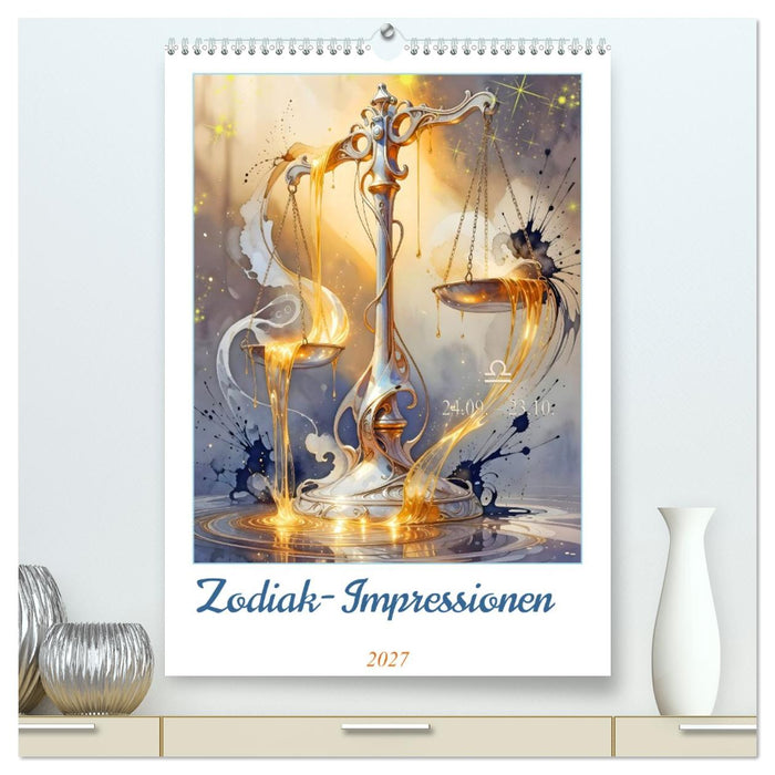 Zodiak - Impressionen (CALVENDO Premium Wandkalender 2027)