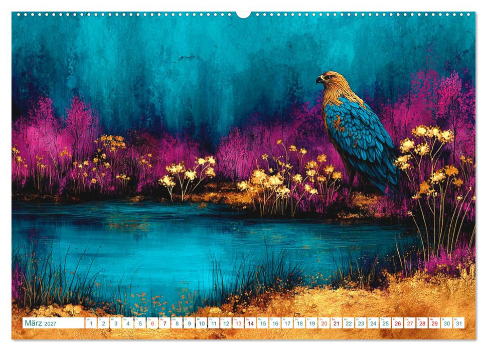 Im Königreich der Federn (CALVENDO Wandkalender 2027)
