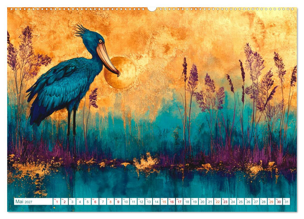 Im Königreich der Federn (CALVENDO Wandkalender 2027)