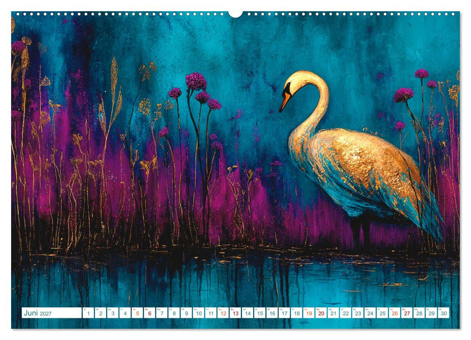Im Königreich der Federn (CALVENDO Wandkalender 2027)