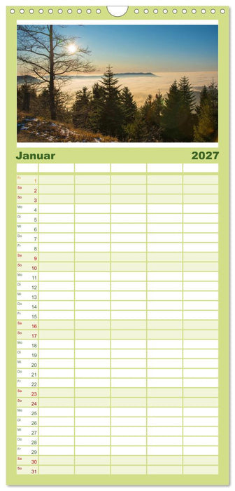 Zauber des Norschwarzwalds (CALVENDO Familienplaner 2027)