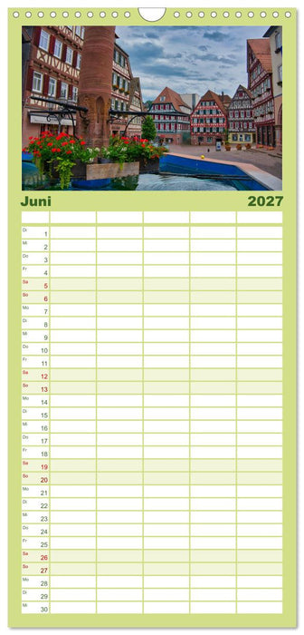 Zauber des Norschwarzwalds (CALVENDO Familienplaner 2027)