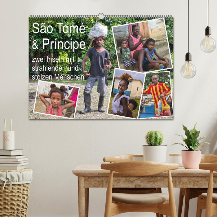 São Tomé und Príncipe - zwei Inseln mit strahlenden und stolzen Menschen (CALVENDO Wandkalender 2027)