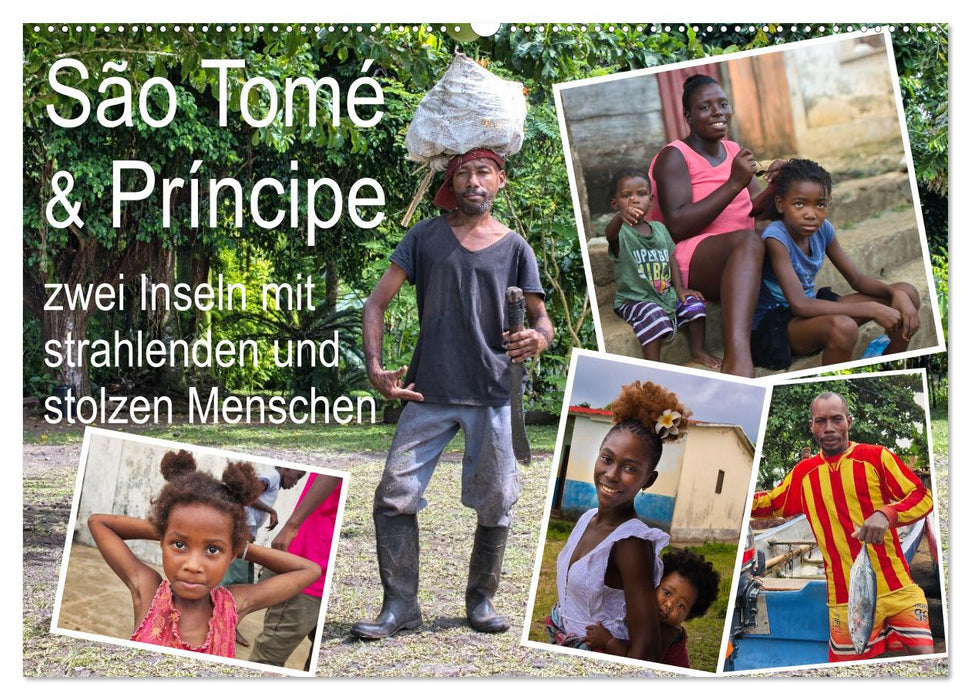 São Tomé und Príncipe - zwei Inseln mit strahlenden und stolzen Menschen (CALVENDO Wandkalender 2027)