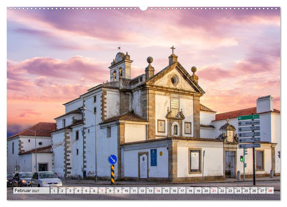 Faszination Évora (CALVENDO Wandkalender 2027)