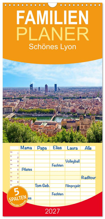 Schönes Lyon (CALVENDO Familienplaner 2027)