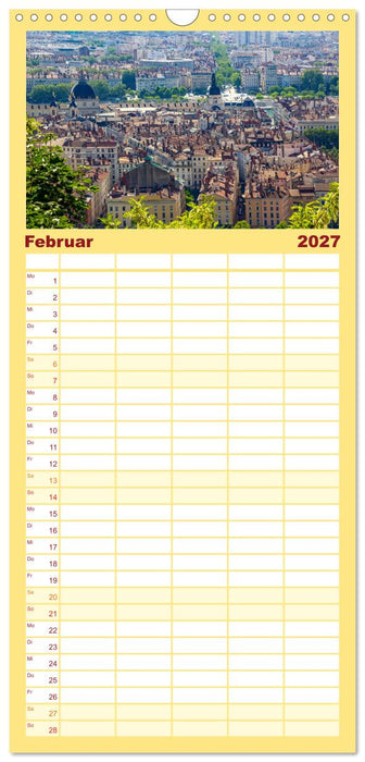 Schönes Lyon (CALVENDO Familienplaner 2027)