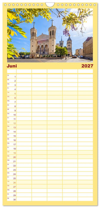 Schönes Lyon (CALVENDO Familienplaner 2027)