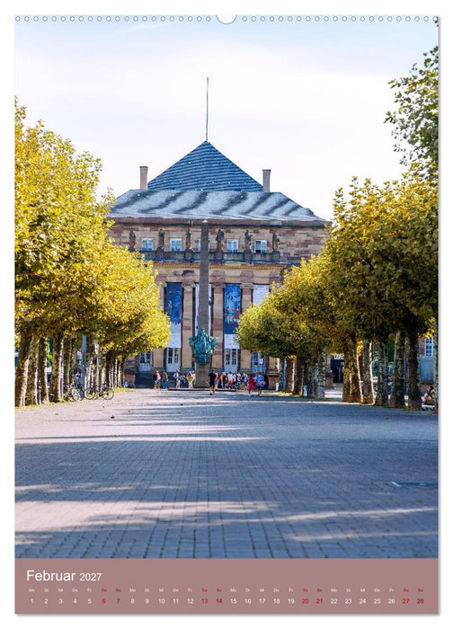 Zeitloses Strasbourg. Kanäle, Fachwerk und elsässisches Flair (CALVENDO Wandkalender 2027)