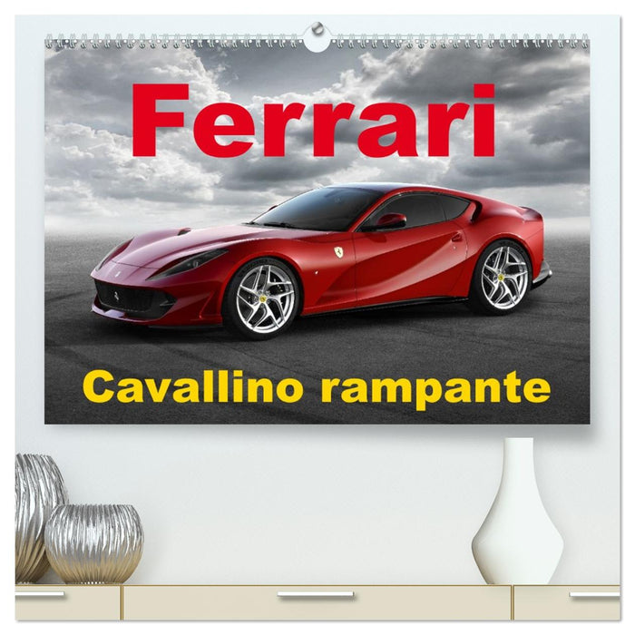 Cavallino rampante - Ferrari (CALVENDO Premium Wandkalender 2027)