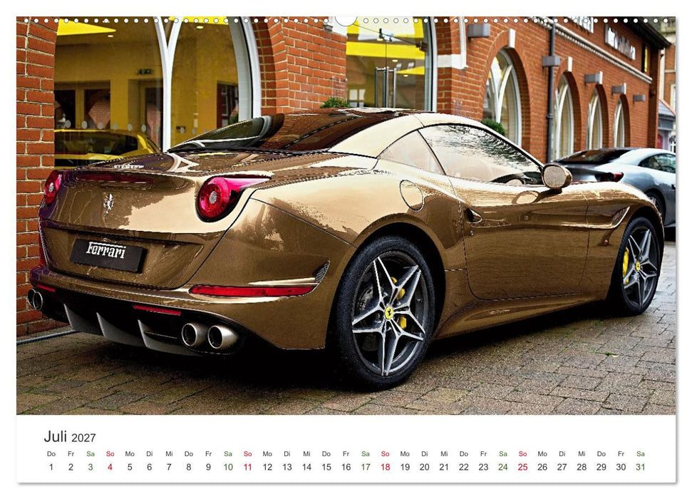 Cavallino rampante - Ferrari (CALVENDO Premium Wandkalender 2027)