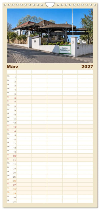 Weinstadt Oppenheim am Rhein (CALVENDO Familienplaner 2027)