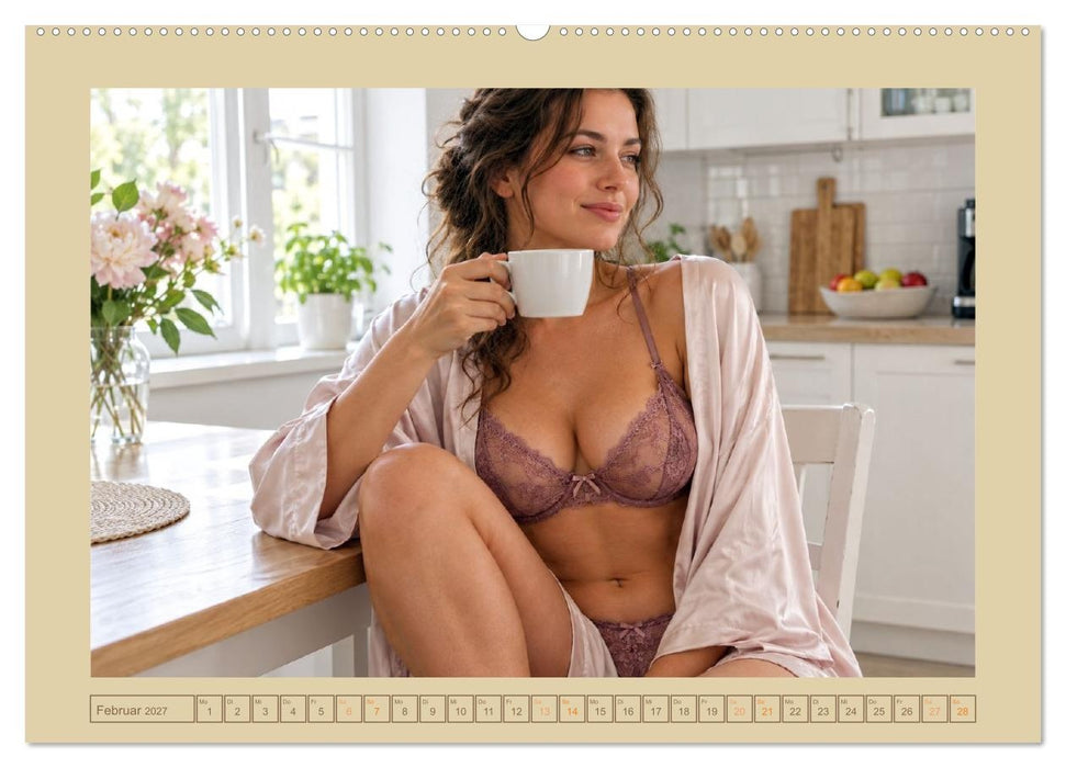 Sinnliche Träumereien in Dessous (CALVENDO Premium Wandkalender 2027)