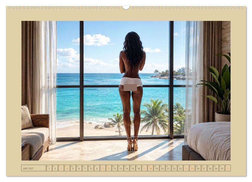Sinnliche Träumereien in Dessous (CALVENDO Premium Wandkalender 2027)