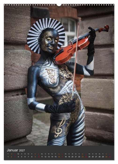 Bodypainting Adventures (CALVENDO Premium Wandkalender 2027)