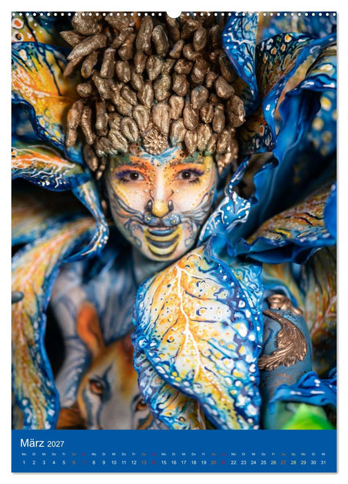 Bodypainting Adventures (CALVENDO Premium Wandkalender 2027)