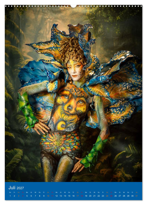 Bodypainting Adventures (CALVENDO Premium Wandkalender 2027)