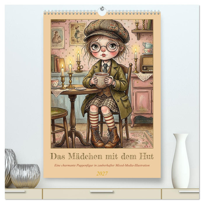 Das Mädchen mit dem Hut (CALVENDO Premium Wandkalender 2027)