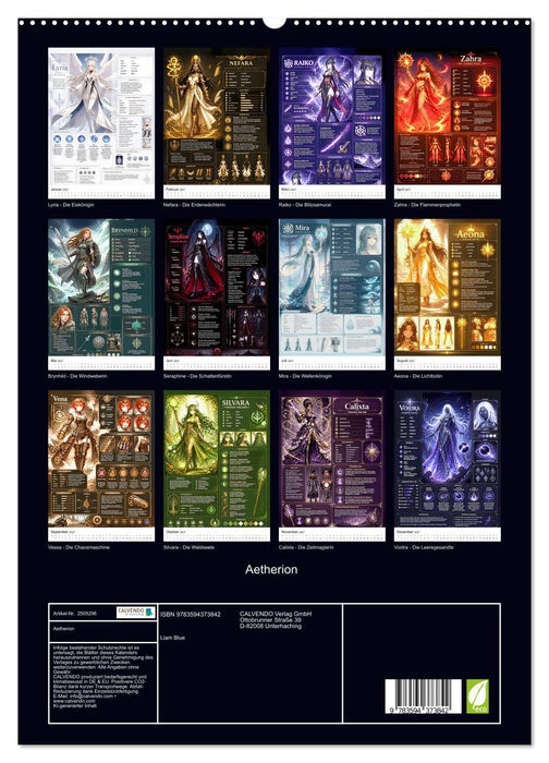Aetherion (CALVENDO Premium Wandkalender 2027)