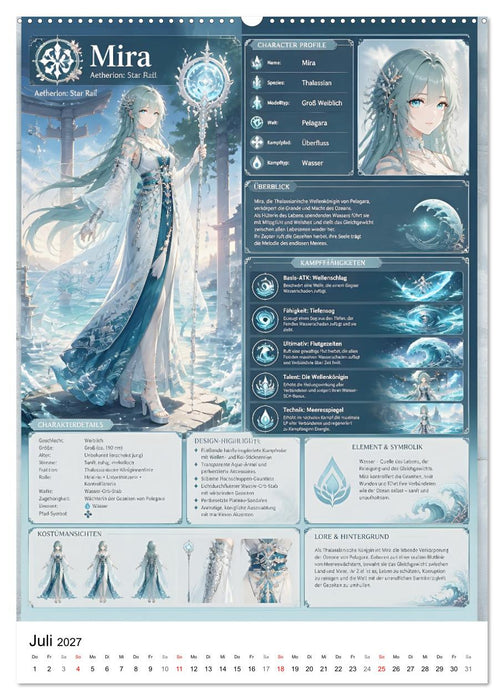 Aetherion (CALVENDO Premium Wandkalender 2027)