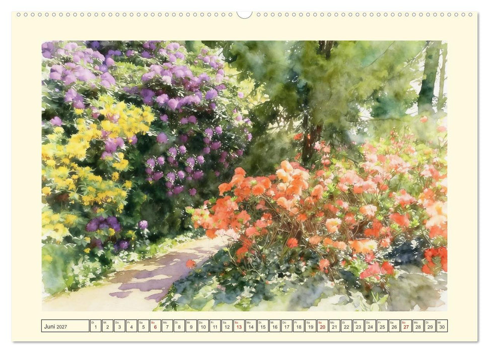 Gartenparadies Dessau-Wörlitz (CALVENDO Wandkalender 2027)