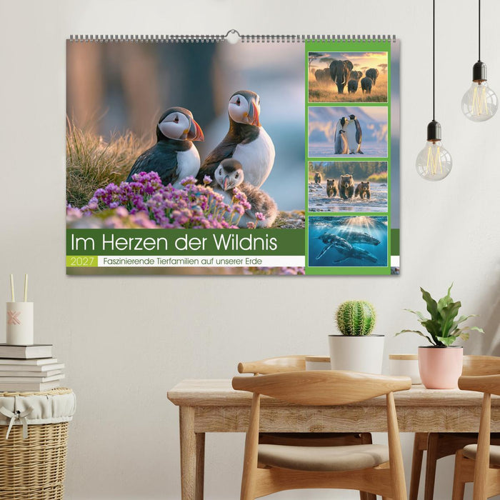 Im Herzen der Wildnis (CALVENDO Wandkalender 2027)