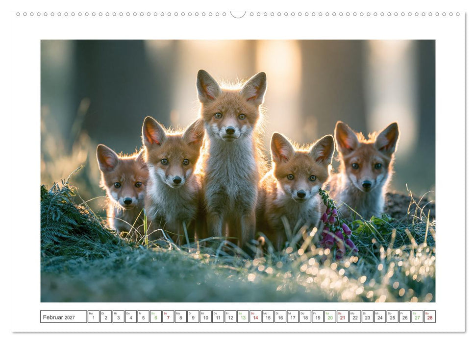 Im Herzen der Wildnis (CALVENDO Wandkalender 2027)
