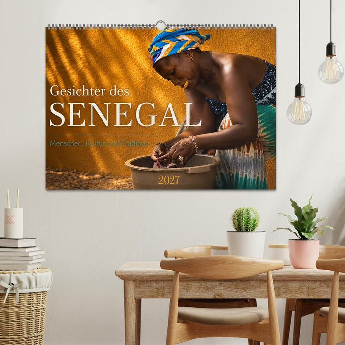 Gesichter des Senegal – Menschen, Kultur und Tradition (CALVENDO Wandkalender 2027)