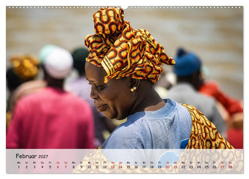 Gesichter des Senegal – Menschen, Kultur und Tradition (CALVENDO Wandkalender 2027)