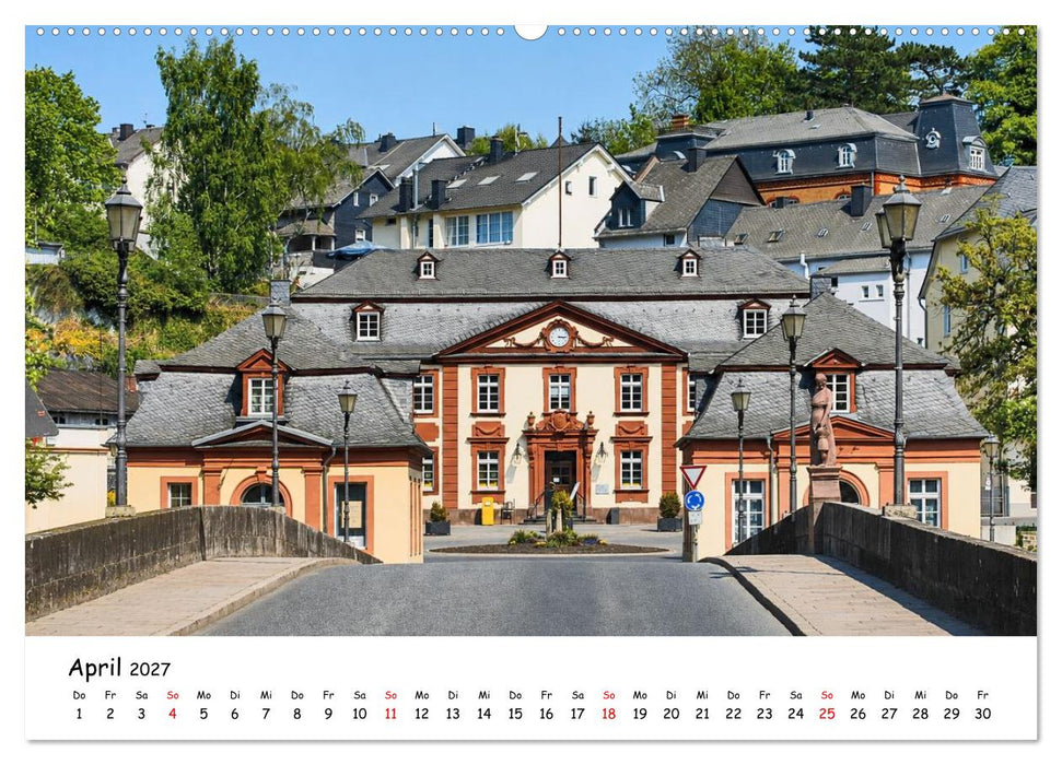 Weilburg – Im Herzen der Residenz (CALVENDO Wandkalender 2027)