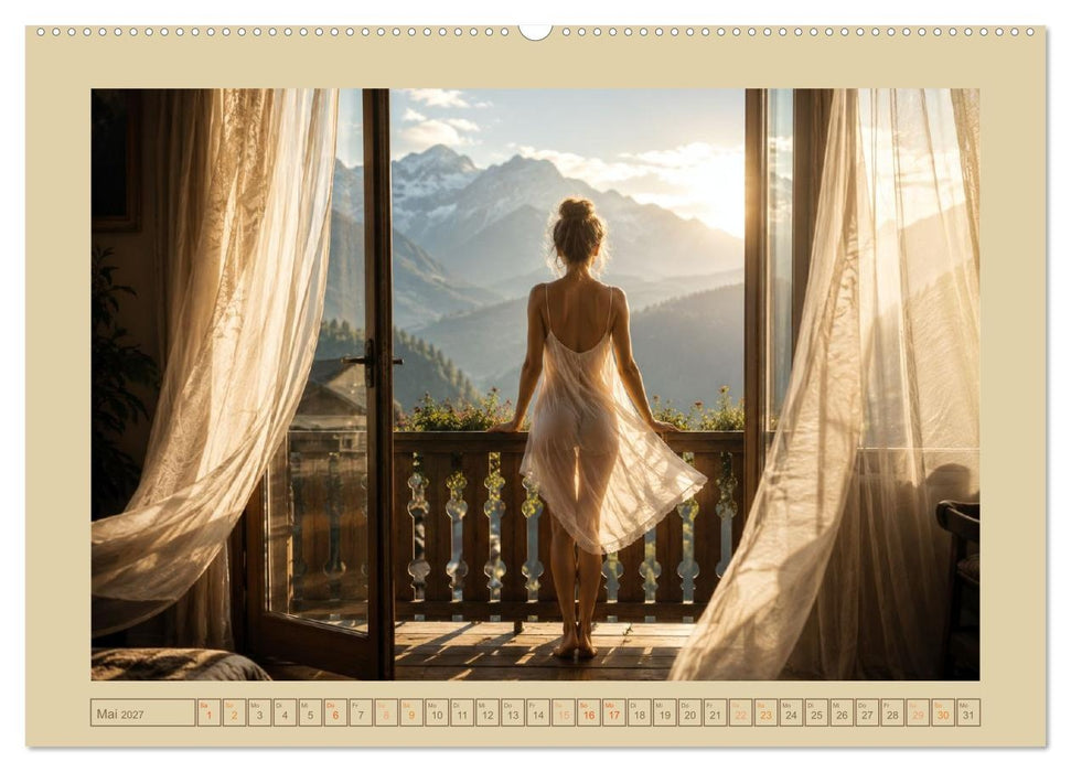 Sinnliche Träumereien in Dessous (CALVENDO Wandkalender 2027)