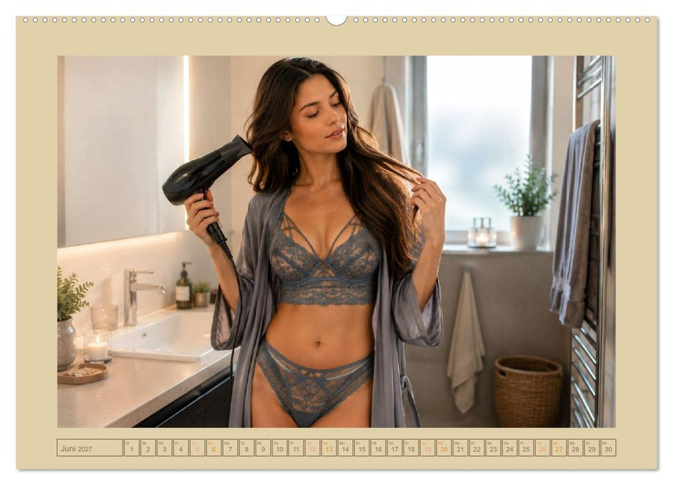 Sinnliche Träumereien in Dessous (CALVENDO Wandkalender 2027)