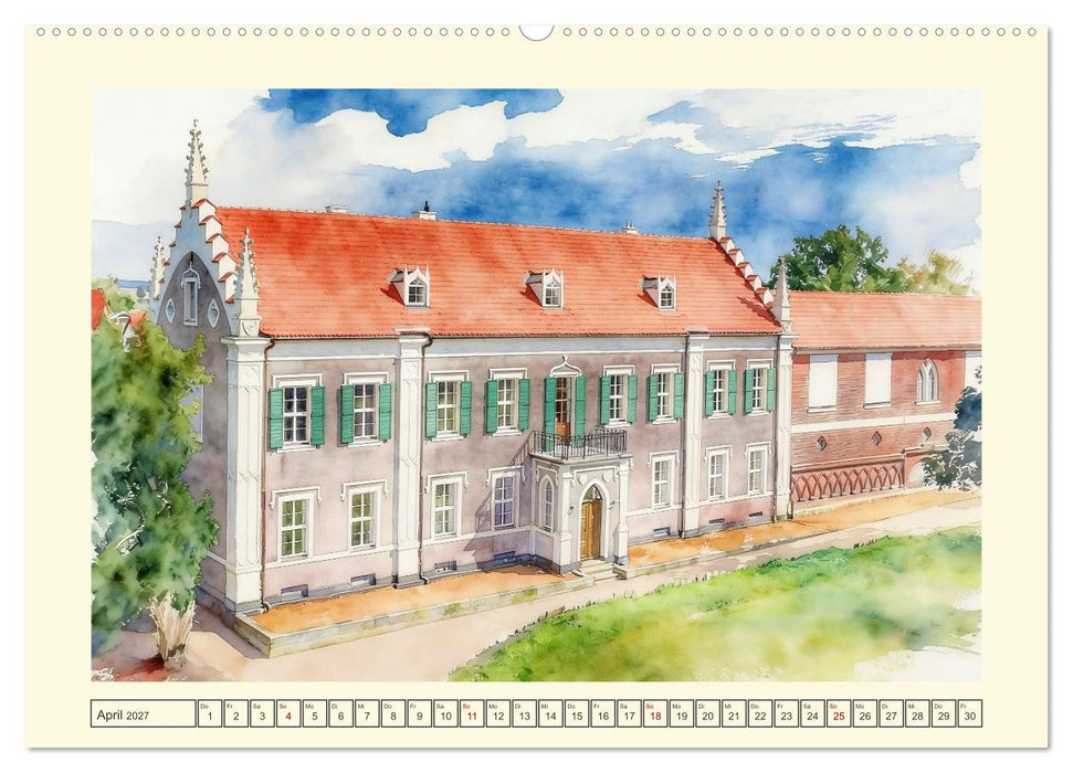 Gartenparadies Dessau-Wörlitz (CALVENDO Premium Wandkalender 2027)