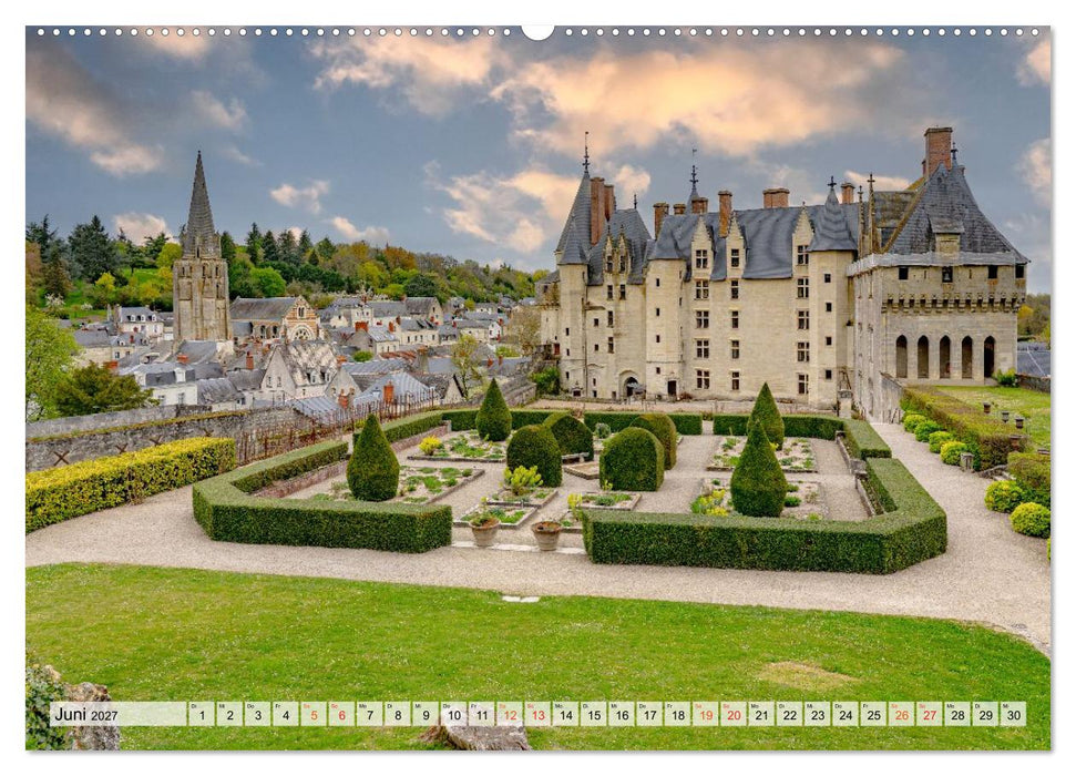 Frankreich - Schlösser und Burgen im Loiretal (CALVENDO Wandkalender 2027)