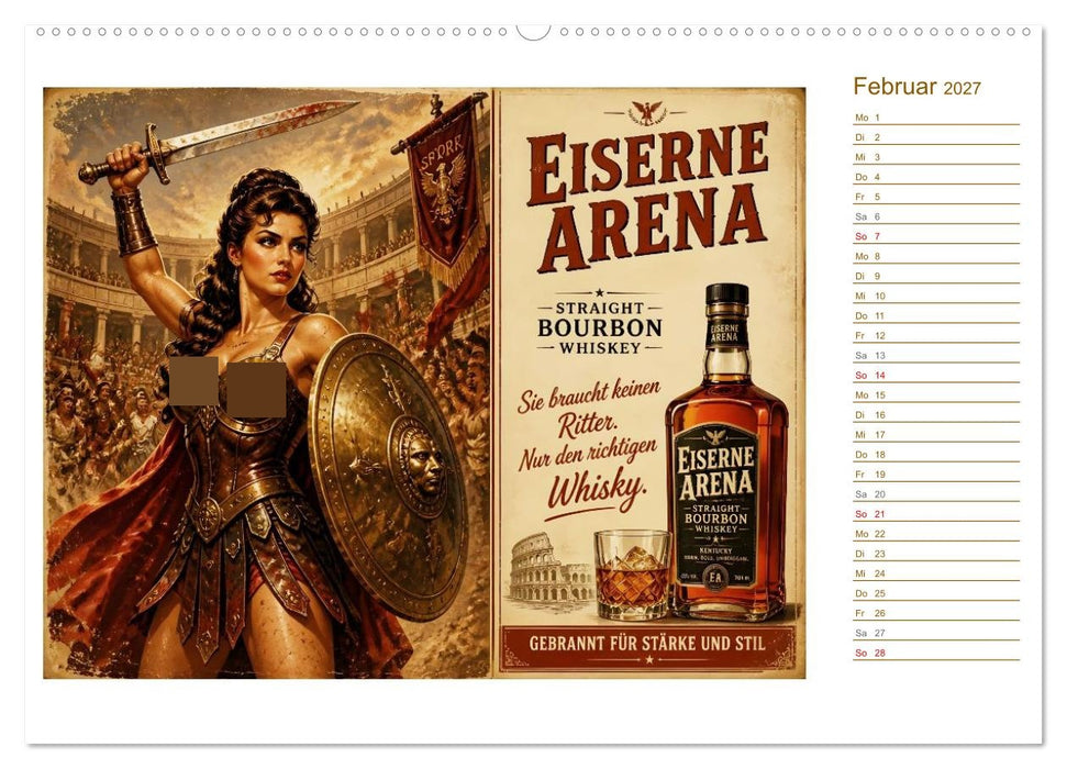 Goldene Reklame (CALVENDO Premium Wandkalender 2027)