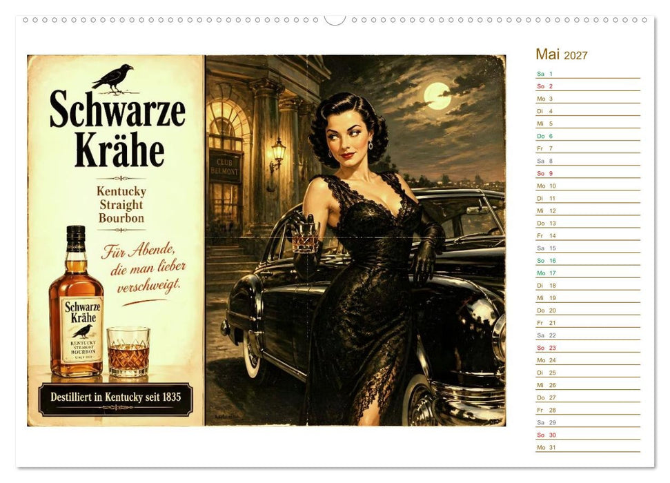 Goldene Reklame (CALVENDO Premium Wandkalender 2027)