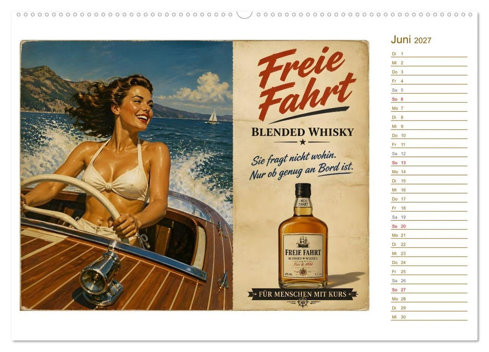 Goldene Reklame (CALVENDO Premium Wandkalender 2027)