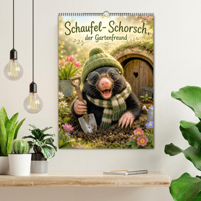 Schaufel-Schorsch der Gartenfreund (CALVENDO Wandkalender 2027)