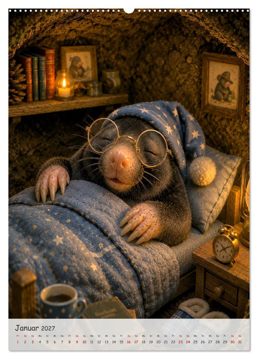 Schaufel-Schorsch der Gartenfreund (CALVENDO Wandkalender 2027)