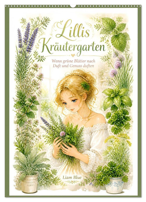 Lillis Kräutergarten (CALVENDO Wandkalender 2027)