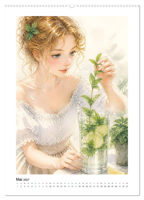 Lillis Kräutergarten (CALVENDO Wandkalender 2027)