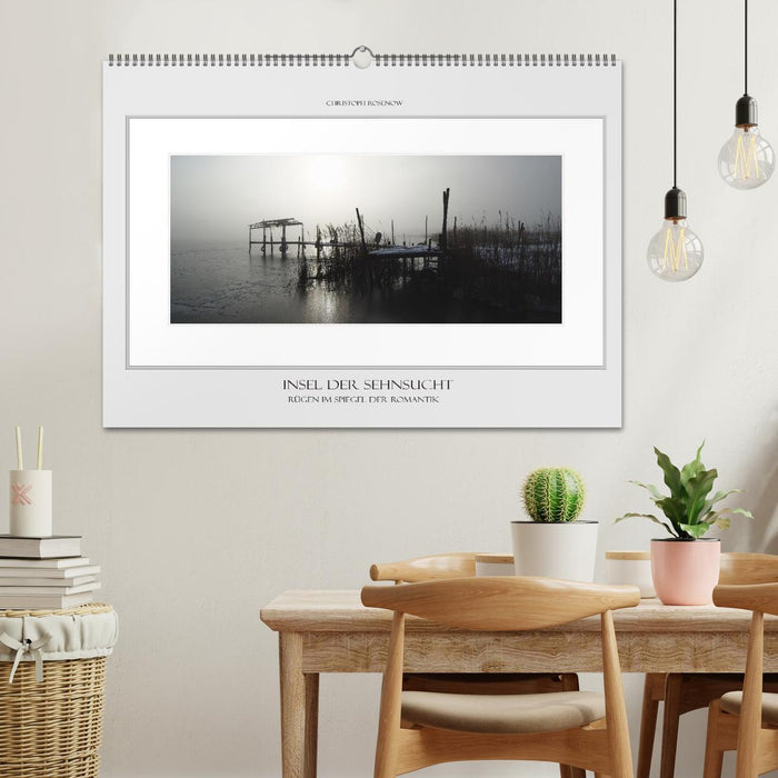 Insel der Sehnsucht, Rügen im Spiegel der Romantik (CALVENDO Wandkalender 2027)