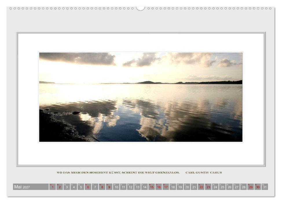 Insel der Sehnsucht, Rügen im Spiegel der Romantik (CALVENDO Wandkalender 2027)
