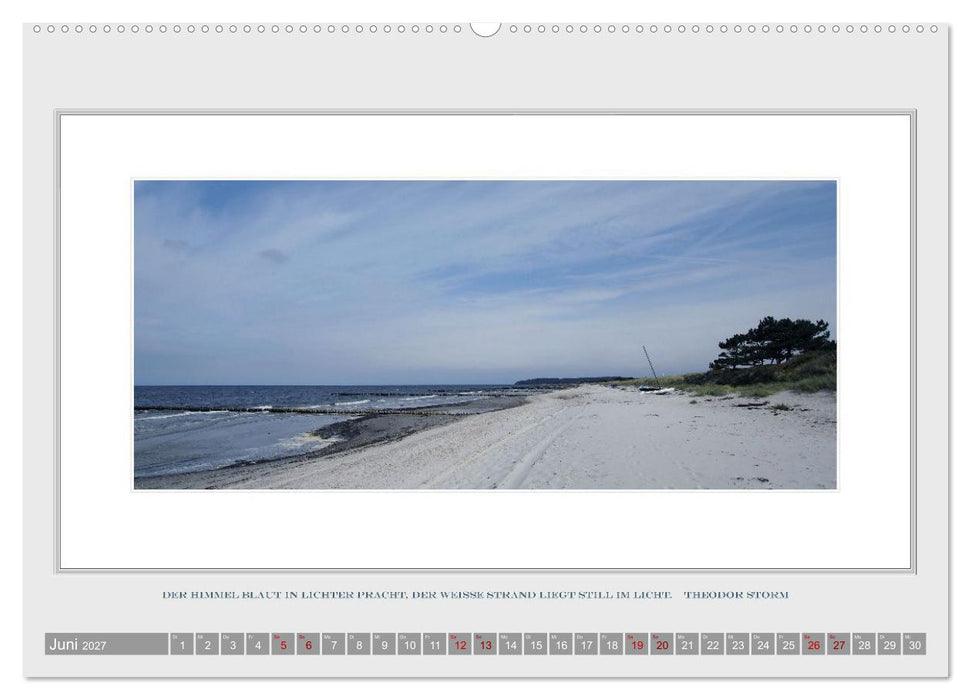 Insel der Sehnsucht, Rügen im Spiegel der Romantik (CALVENDO Wandkalender 2027)